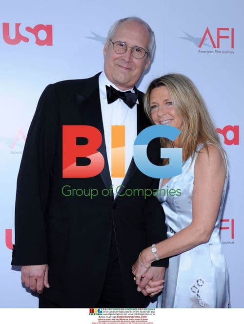 Chevy Chase and wife Jayni