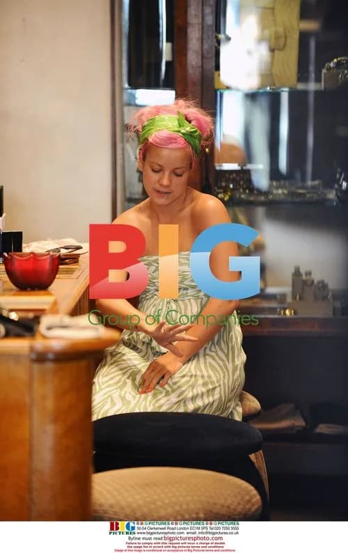 Lily Allen goes shopping in LA