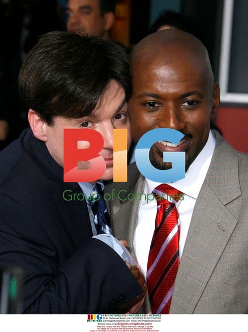 Mike Myers and Romany Malco at "The Love Guru" premiere