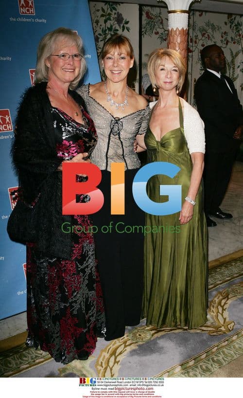 Babs Powell, Jenny Agutter and Helen Worth at NCH Summer Ball