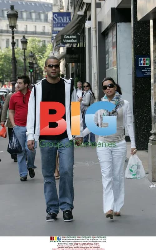 Eva Longoria and Terence Parker in Paris
