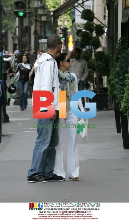 Eva Longoria and Terence Parker in Paris