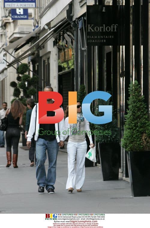 Eva in Paris with Terence Parker
