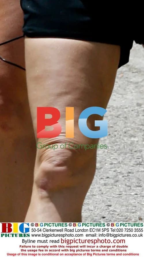 Fergie Jogging in Santa Monica