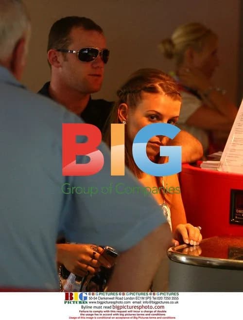 Rooneys Leaving Wedding in Italy