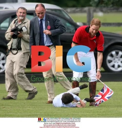Prince William Attends Charity Polo Event