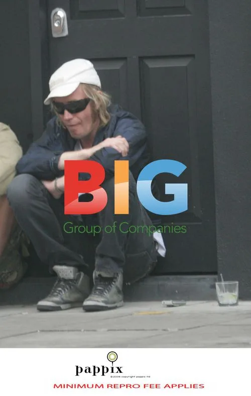 Rhys Ifans comforted after split