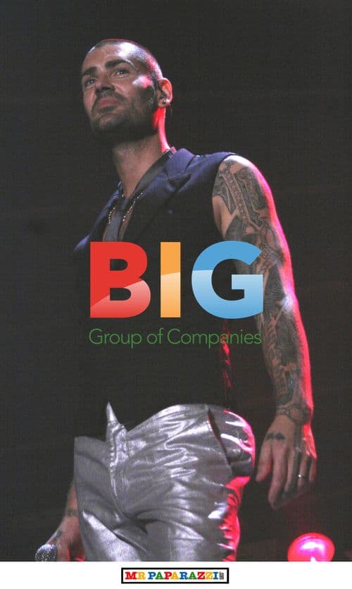 Boyzone Performing on Stage in Manchester