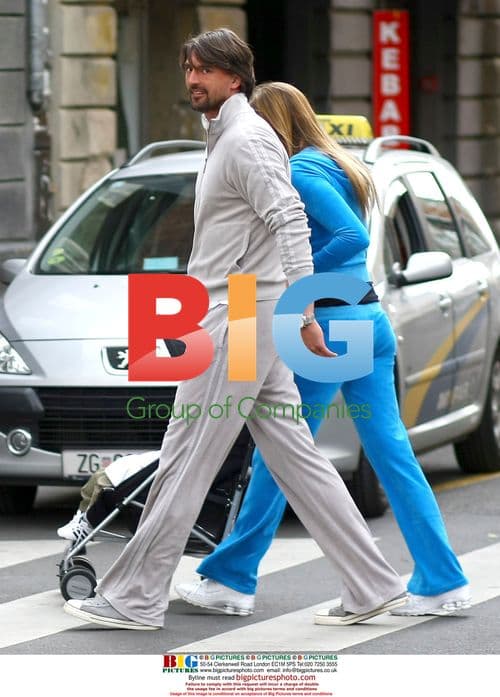 Goran Ivanisevic with Family in Zagreb
