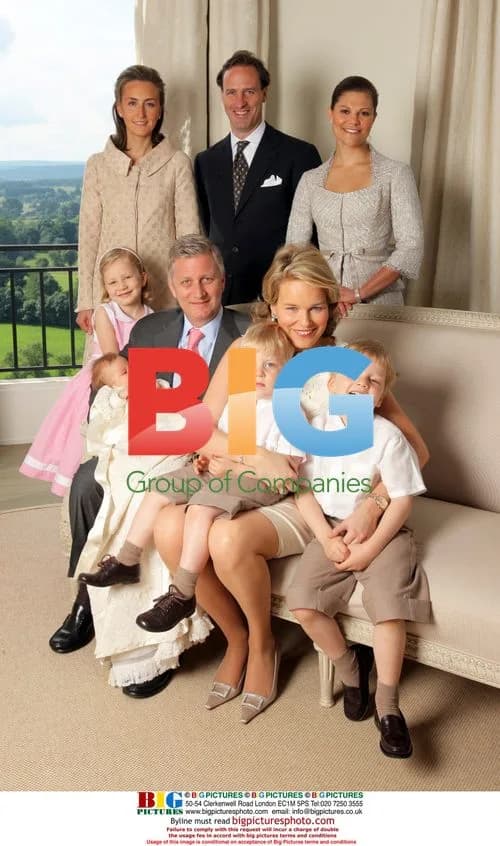 Royal Family Baptism Portrait