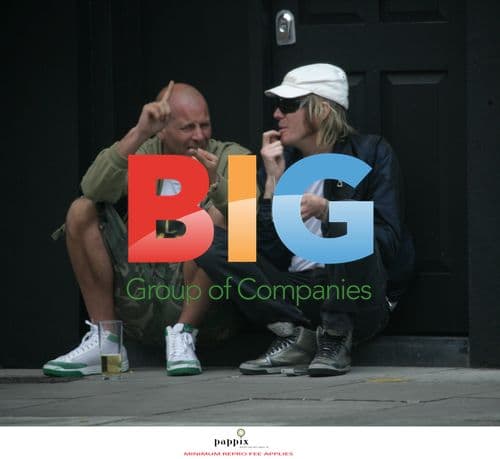 Rhys Ifans comforted after split