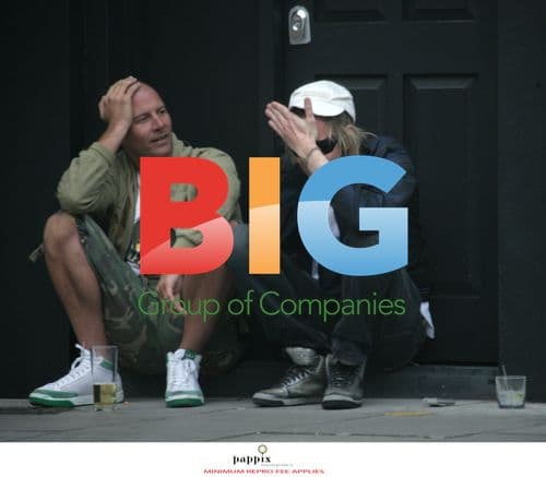 Rhys Ifans out with friend after split