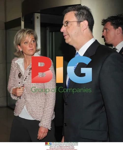 Princess Astrid meets Serge Brammertz in Den Haag