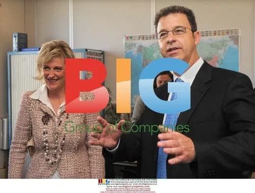 Princess Astrid meets ICC Prosecutor Brammertz