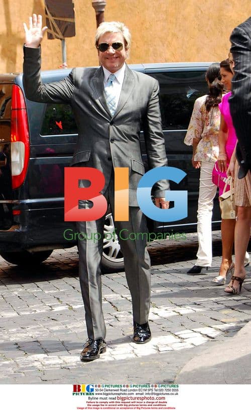 Simone Le Bon at Gregoraci-Briatore Wedding