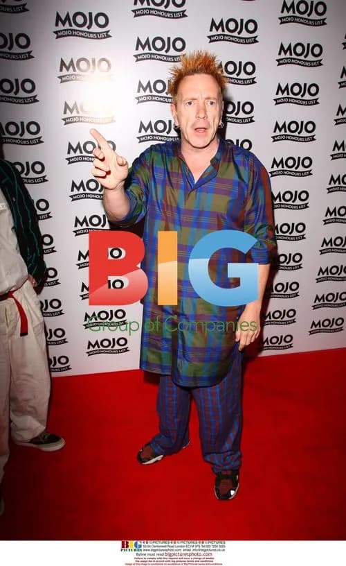 Johnny Rotten at Mojo Awards