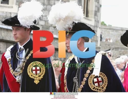 Prince William Installed as Knight in Order of Garter