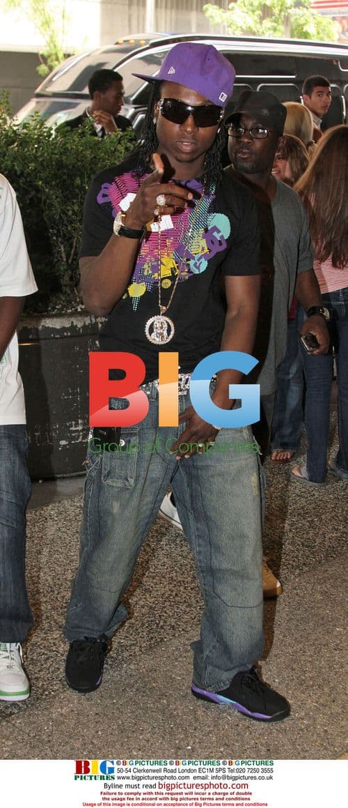 Rapper V.I.C. at MTV Studios