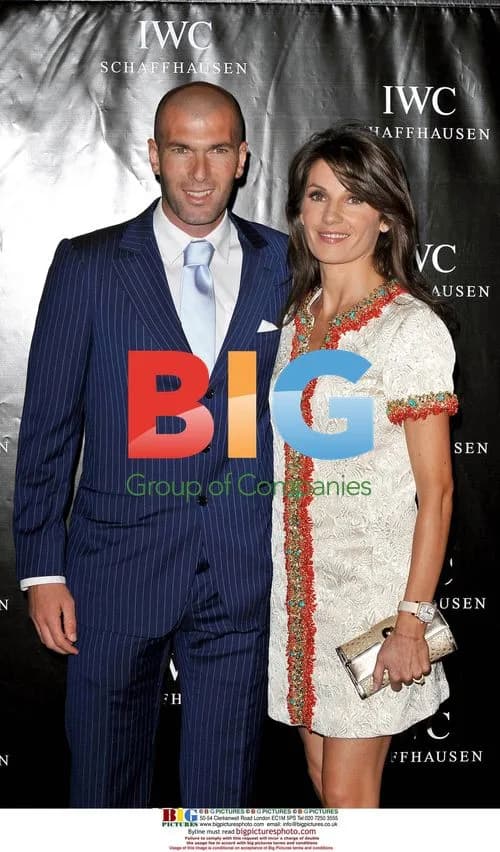 Zinedine Zidane at IWC Watch Launch Party
