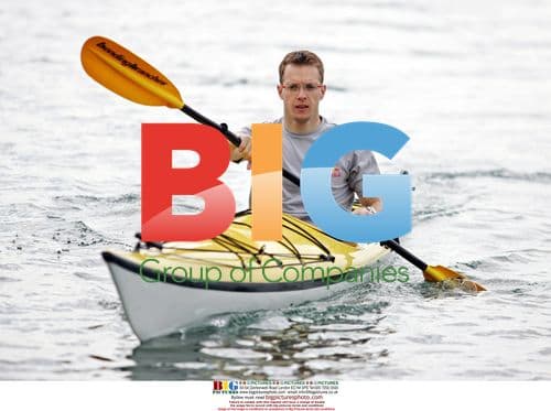 Sebastian Bourdais Kayaking in Switzerland