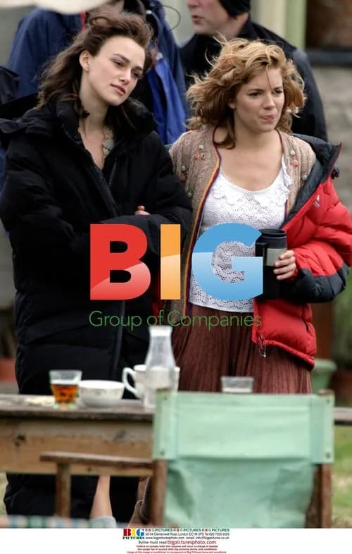Sienna Miller and Keira Knightley on 'The Edge Of Love' Set