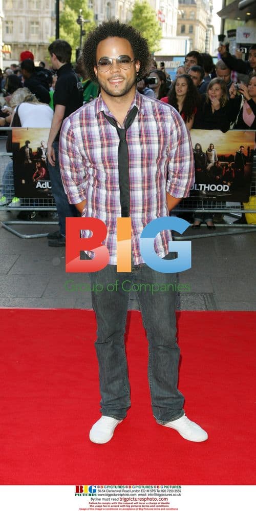 Nate James at 'Adulthood' UK Film Premiere