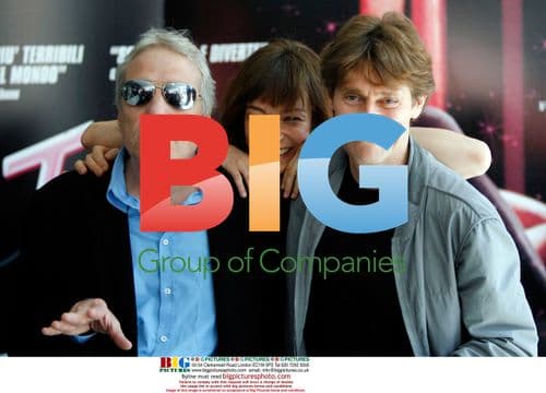 Director Abel Ferrara, Stefania Rocca and Willem Dafoe at Go Go Tales premiere