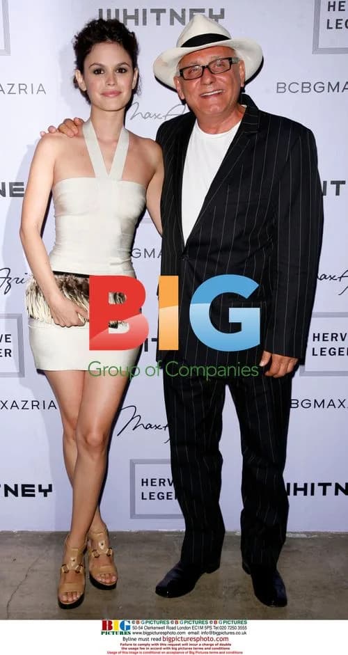 Rachel Bilson and Max Azria at Art Party