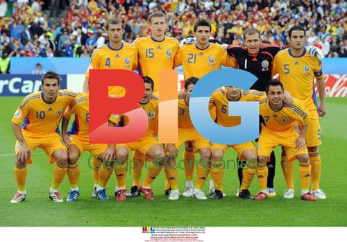 Romania Team Group Euro 2008