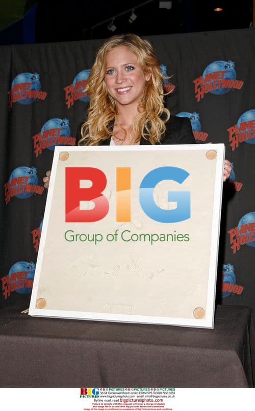 Brittany Snow Handprint Ceremony