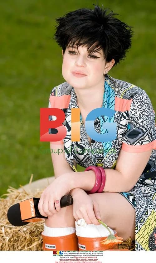 Kelly Osbourne at Glastonbury