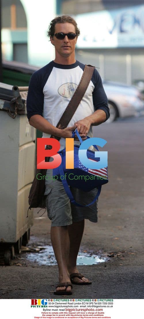 Camila Alves shops with Matthew McConaughey