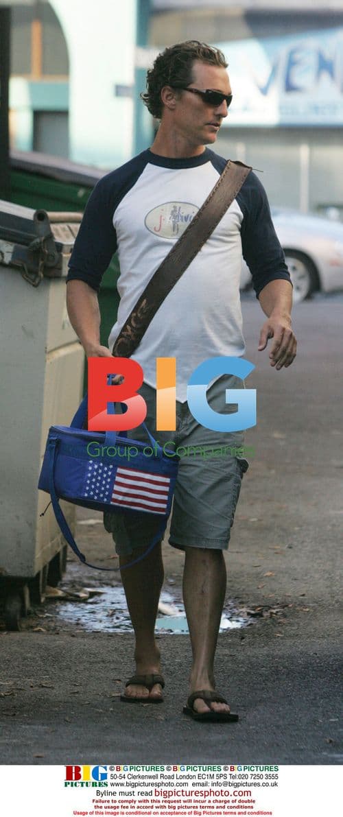 Camila Alves shops before picking up Matthew McConaughey