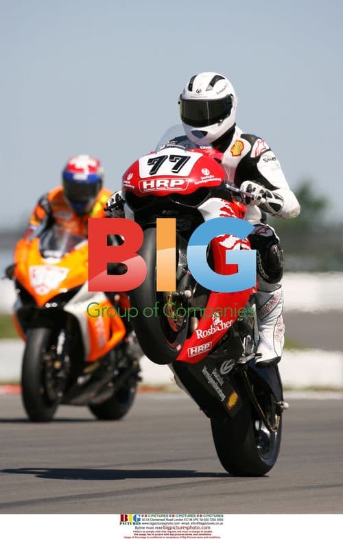 Michael Schumacher at IDM German Super Bike Championship