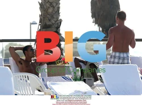 Rio Ferdinand On Holiday In Tel Aviv