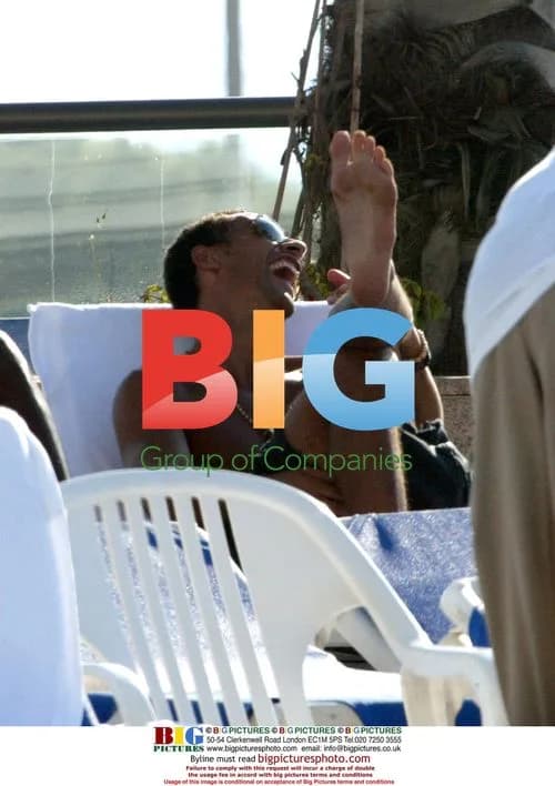 Rio Ferdinand on holiday in Tel Aviv