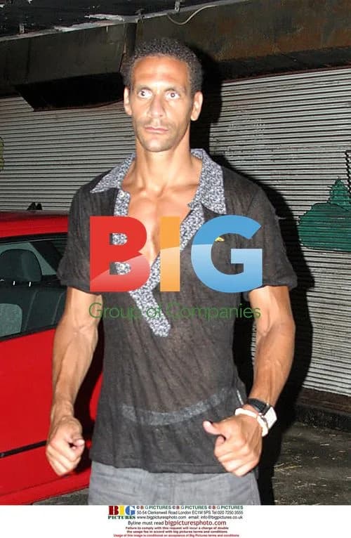 Rio Ferdinand on holiday in Tel Aviv