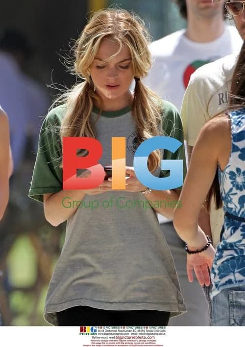 Lindsay Lohan Filming 'Labor Pains'