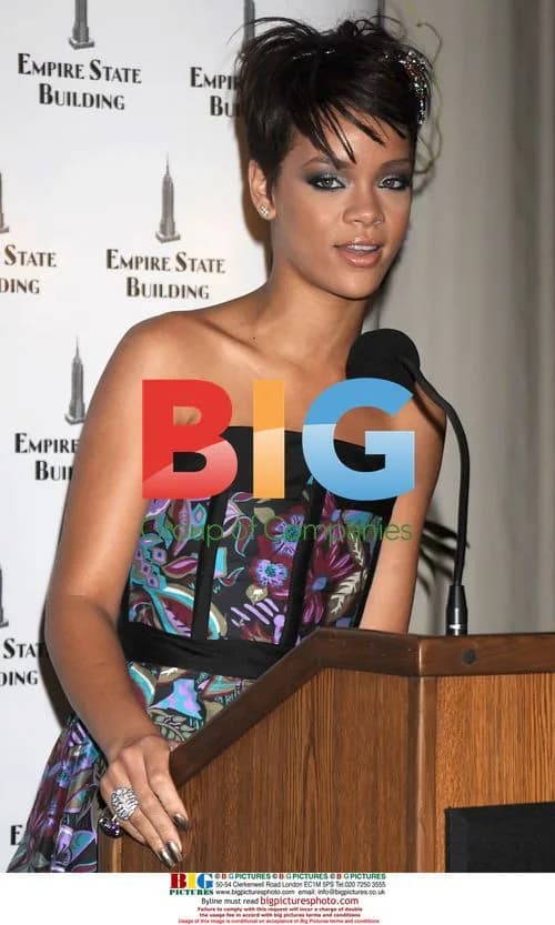 Rihanna Lights Up Empire State Building