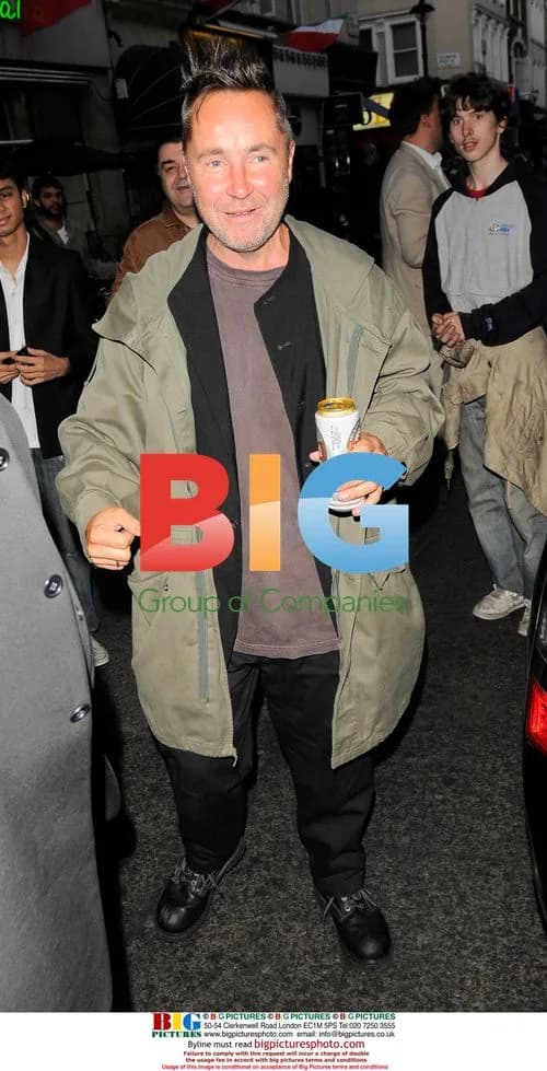 Nigel Kennedy and Trinny Woodall at Karaoke Event
