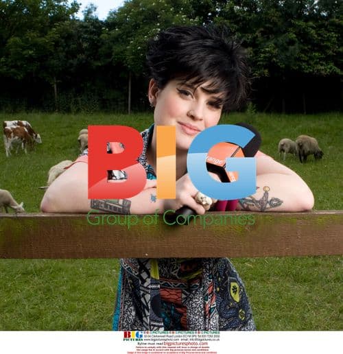 Kelly Osbourne at Glastonbury