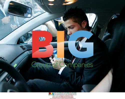 Cristiano Ronaldo at Lisbon Airport