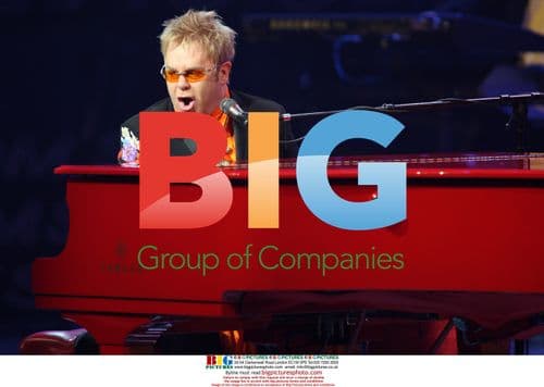 Elton John Performing in Las Vegas