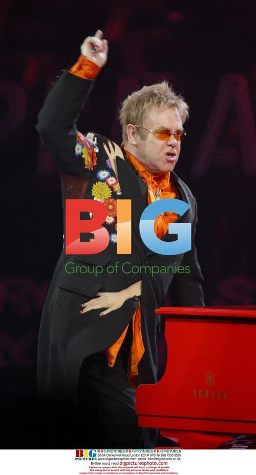 Elton John Performs 200th 'Red Piano Tour' Show