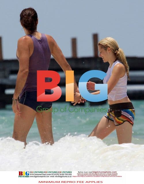 Russell Brand and Teresa Palmer in Mexico