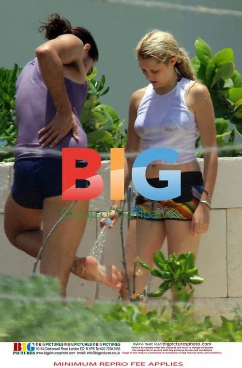 Russell Brand and Teresa Palmer in Mexico