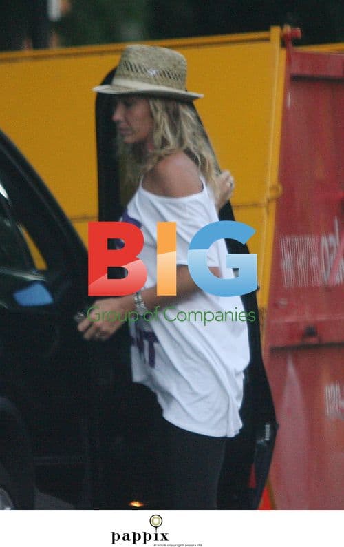 Jenny Frost Walks Dog in Primrose Hill