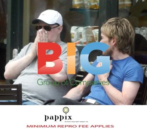Matt Lucas and Kevin McGee seen out in London