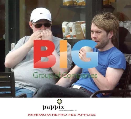 Matt Lucas and partner Kevin McGee
