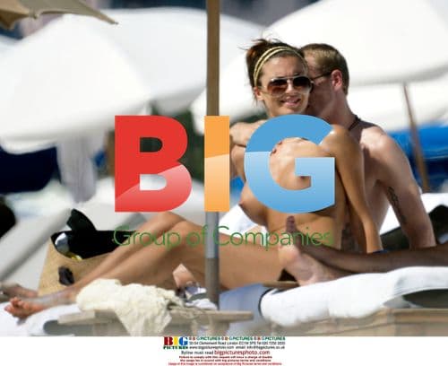 Oksana Anderson and Christian Wilhelmsson in Miami